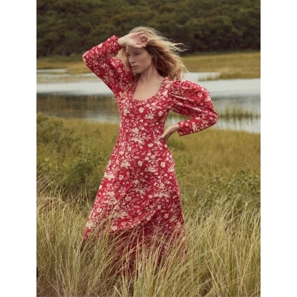Doen Dresses & Skirts - Doen Clarence Dress Oak Bluffs Floral